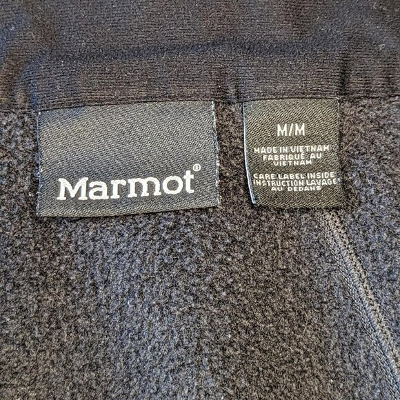 Marmot Ordesa Poartec Fleece Gray Full Zip Women's Jacket - Picture 3 of 8